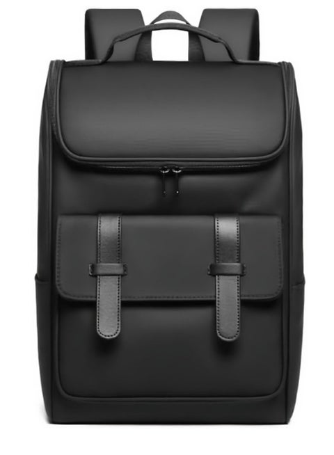 حقيبة ظهر كمبيوتر محمول فاخرة من كوغار إيجي (موديل: 9000)، حقيبة ظهر مقاومة للماء للرجال والنساء للاستخدام الخارجي، مقاس 15.6 بوصة، مثالية للمكتب والمدرسة والسفر (أسود)