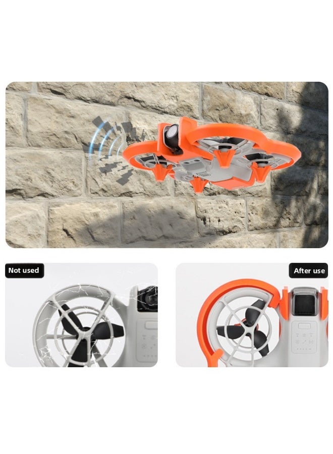 Propeller Guard for DJI NEO Drone – Lightweight Anti-Collision Blade Protector Ring, Full Coverage Safety Frame for Propeller and Lens Protection, Easy to Install, Durable Design - Image 2
