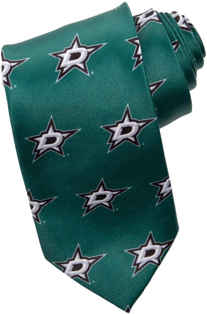 NHL Men's All Over Team Logo Neck Tie