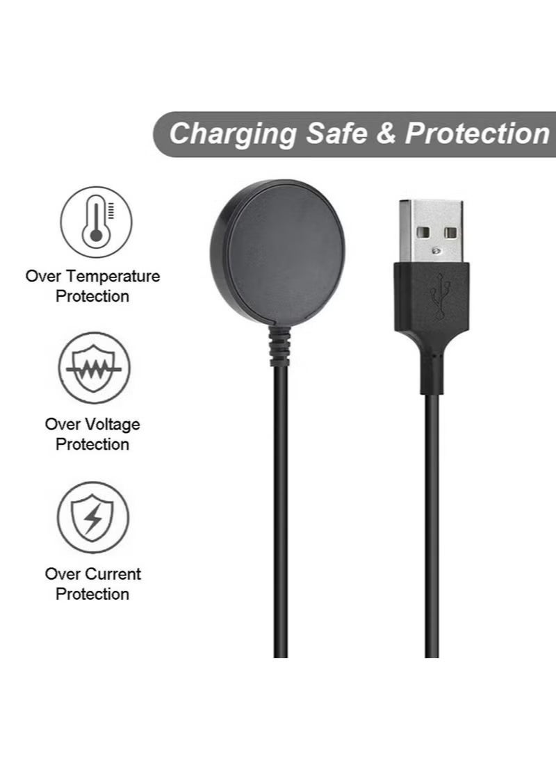 X-level Charger for Samsung Galaxy Watch 3/Watch 4/Watch 5/Watch 6, Replacement Charging Cable Cord for Samsung Galaxy Watch 6 Classic/5 Pro/4/3/Acitve 2/1 Smart Watch - Image 5