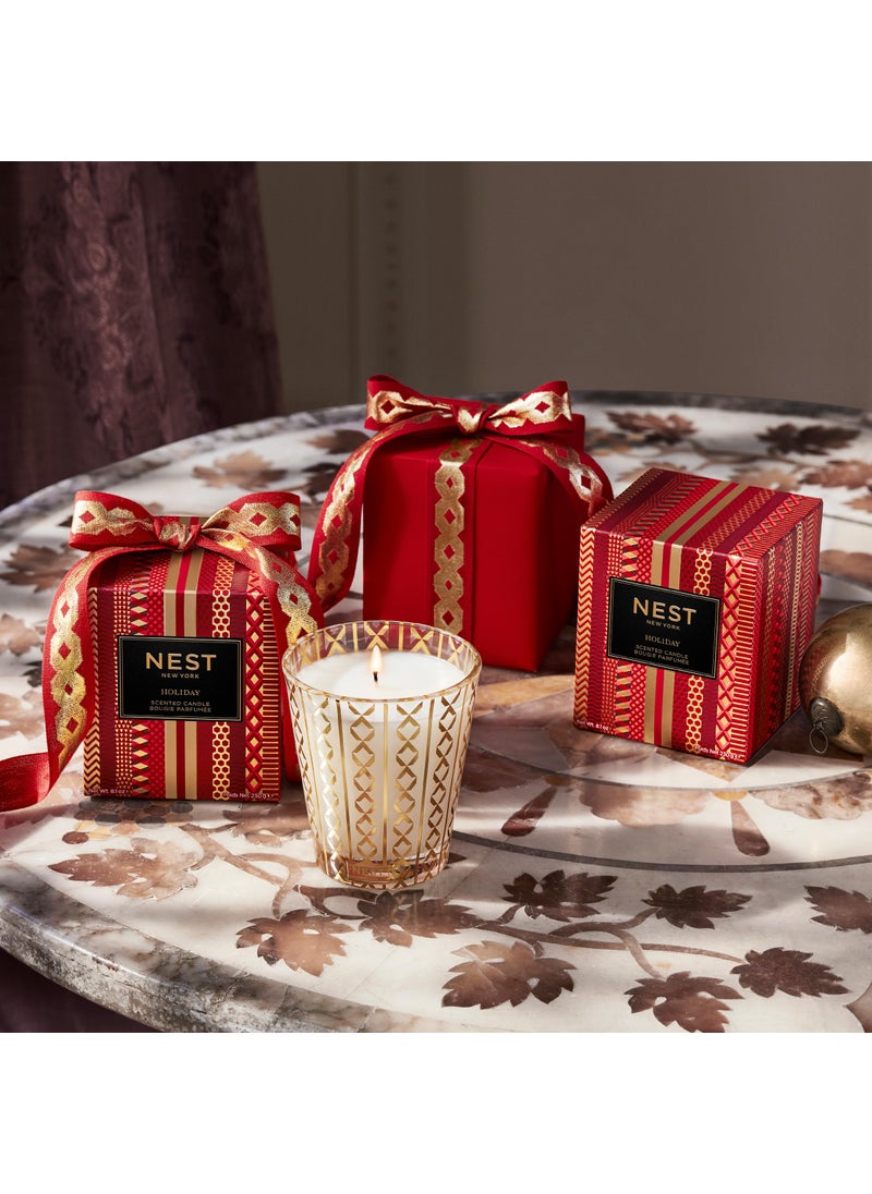 NEST FRAGRANCES NEST New York Scented Classic Candle  Holiday - 8.1 oz - Up to 60-Hour Burn Time - Reusable Glass Vessel  - Image 5