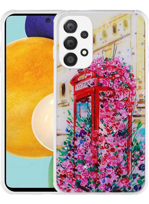 BLS Store - Samsung Galaxy A32 4g Case Glitter Patterned Camera Protection Shiny Popy Cover - Hut - Image 1