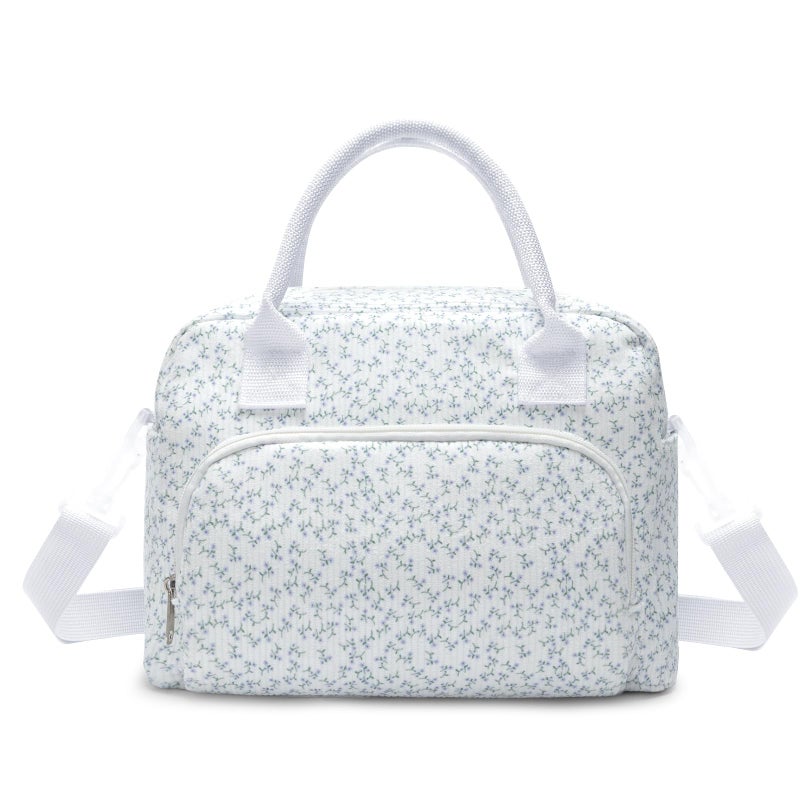 MEXS Insulated Lunch Bag for Women Men Large Reusable Lunch Box Adult Leakproof Portable Cooler Tote Bags for Work Picnic (lavender) - Image 1
