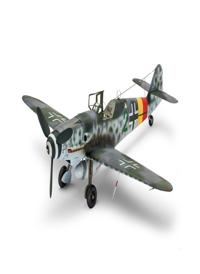 ريفيل طقم بناء طائرة نموذجية من ريفيل، رقم 15873، طراز ميسرشميت BF 109G-10، بمقياس 1:48، مكون من 40 قطعة، مستوى المهارة 4 - Image 2