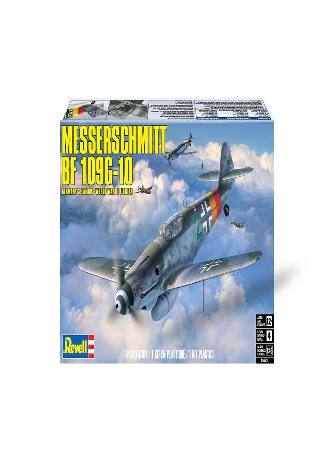 ريفيل طقم بناء طائرة نموذجية من ريفيل، رقم 15873، طراز ميسرشميت BF 109G-10، بمقياس 1:48، مكون من 40 قطعة، مستوى المهارة 4 - Image 5
