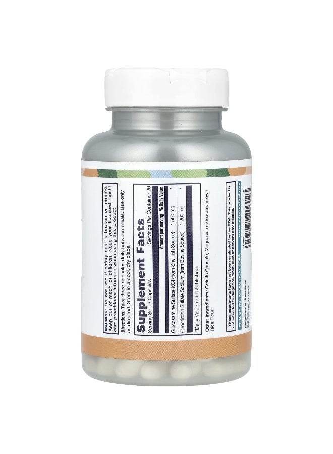 LifeTime Vitamins LifeTime Vitamins, Glucosamine & Chondroitin Complex Formula, 60 Capsules - Image 2