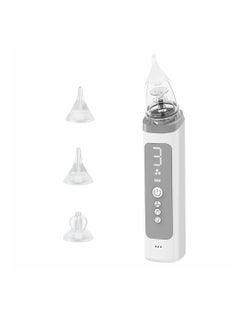 Royal Polar Nasal Aspirator for Baby, Electric Nose Cleaner with Adjustable 3-Level Suction, Baby Nose Sucker with Music and Light Function, 3 Silicone Tips, Portable and Rechargeable  - Image 3
