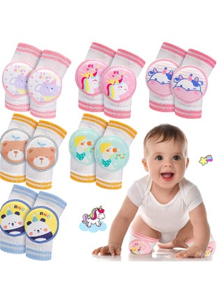 6 Pairs Baby Knee Pads for Crawling Anti Slip Knee Protectors Breathable for Boys Girls, 0-3 Years Old - pzsku/ZFD573C48C03325558047Z/45/_/1717029430/2f758933-12ca-409b-b6d0-bcb53546ea99