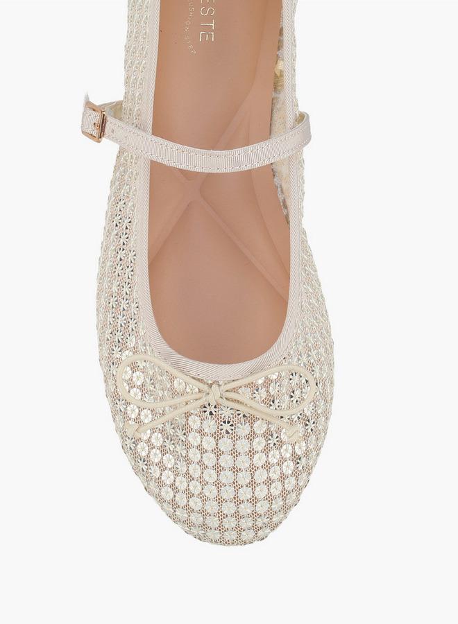 Celeste Women Buckle Closure Ballerina Shoes - Image 4