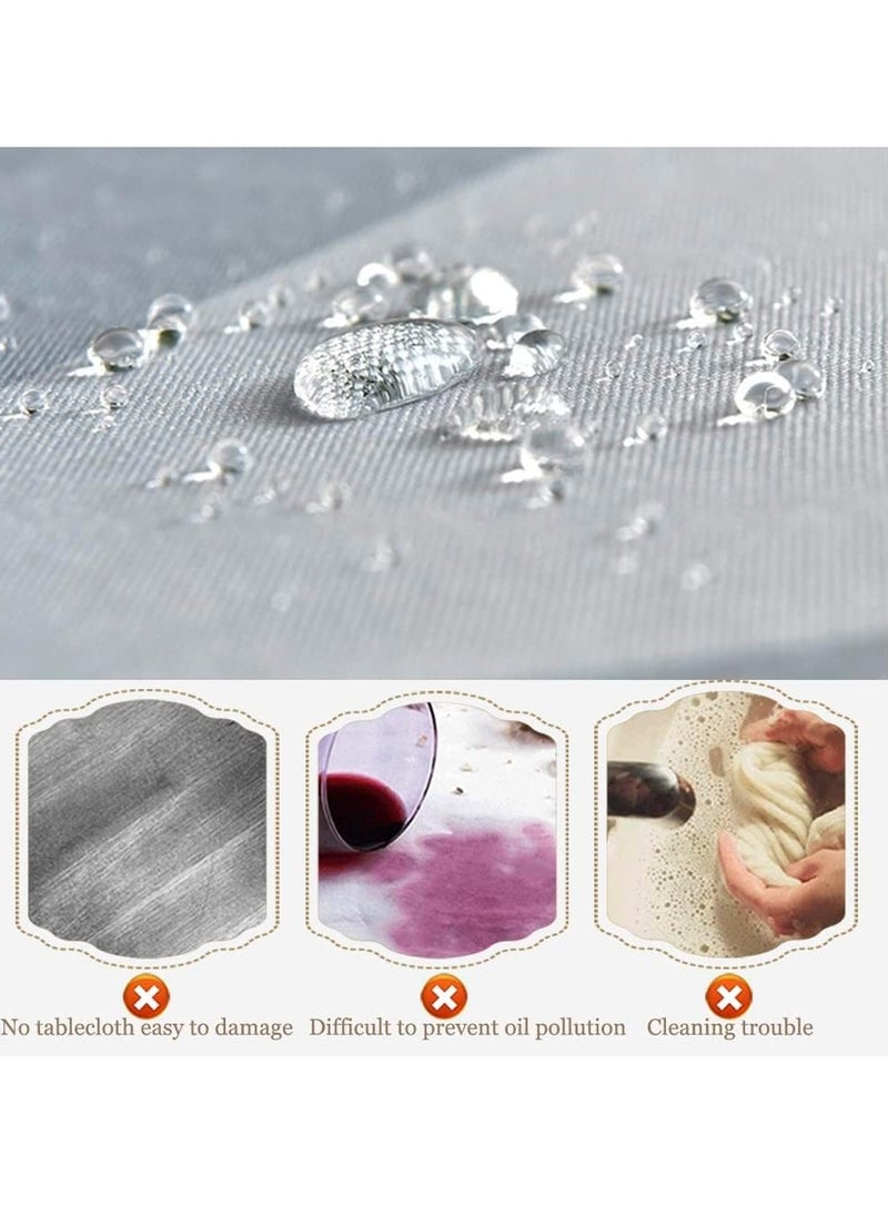 HomarKet Oil And Water Proof Table Cloth Multicolour 140x140cm  - Image 3