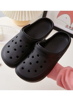 TAPIT Unisex Garden Clogs for Men Women Classic Slippers Adult Water Shoes Quick Drying Sandals for Indoor Outdoor Beach Pool (Black)  - Image 3