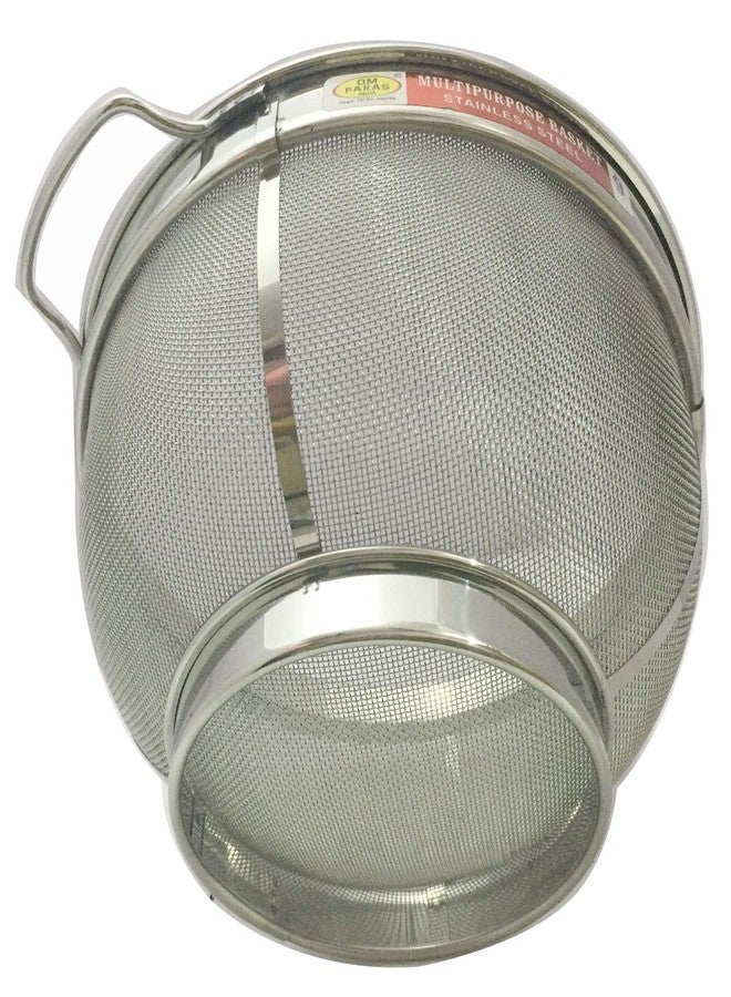 GD Rice Strainer Bowl for Pasta Spaghetti Washing Bowl fine Mesh Pot Rinse Vegetable Fruit Drainer Stainless Steel Strainer Sieve Colander - Image 2