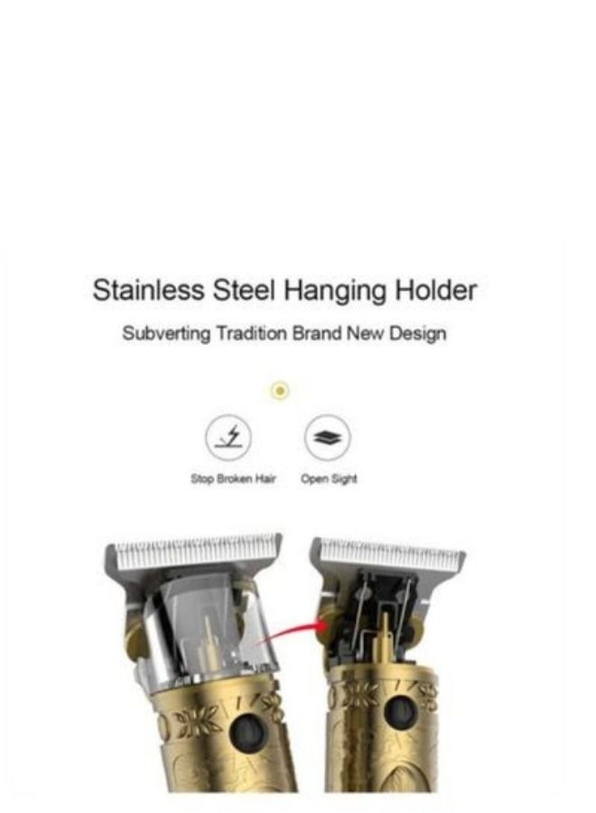 ACLIX Professional Electric Best Hair Cutter Rechargeable Hair Machine Gold - Image 3