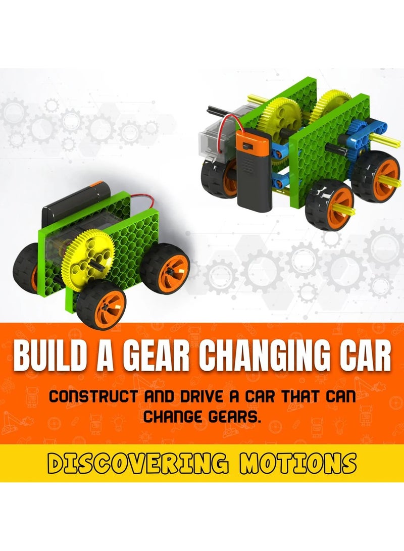 Blix Robotix - Discovering Motions, Science Kit, Educational DIY Building Set, Construction Toys, STEM Toys for 9+ Years Boys and Girls  - Image 4
