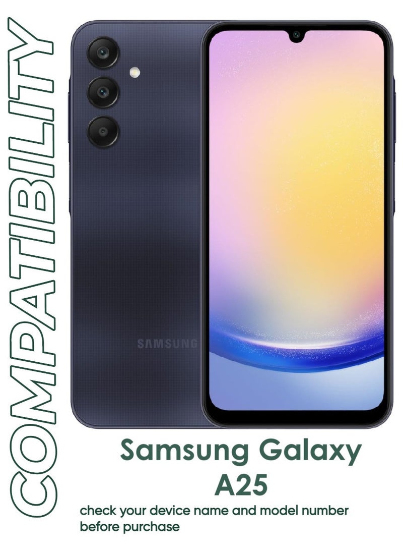 ACLIX 5 Pieces Antistatic ESD Dustproof Premium Quality High Definition Tempered Glass Screen Protector Designed For Samsung Galaxy A25 - Image 3