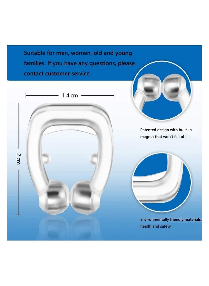 Nose Clip Silicone Anti Snoring Aid Snore Stopper without box - Image 2