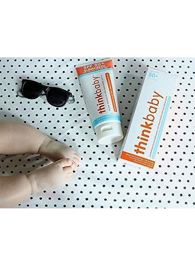 Thinkbaby - SPF 50+ Braod Spectrum Organic Sunscreen - 3 oz - 2 pack - Image 5