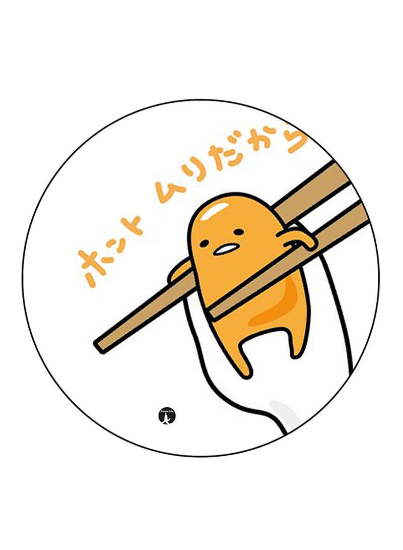 Gudetama Printed Mouse Pad  Multicolour