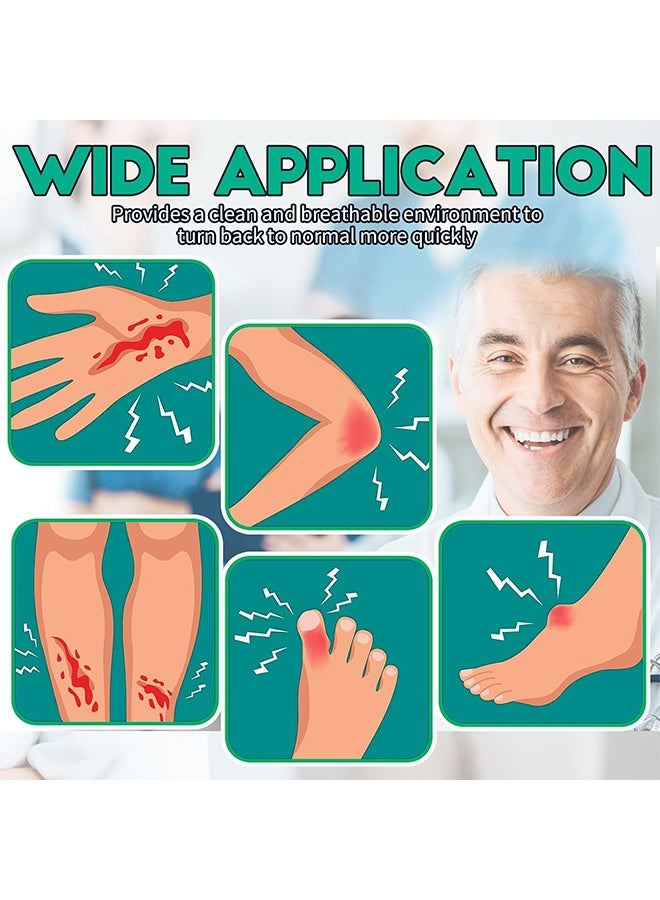 Generic Waterproof Non-Woven Sterile Self Adhesive Wound Dressing, 10×10cm,10pcs  - Image 5