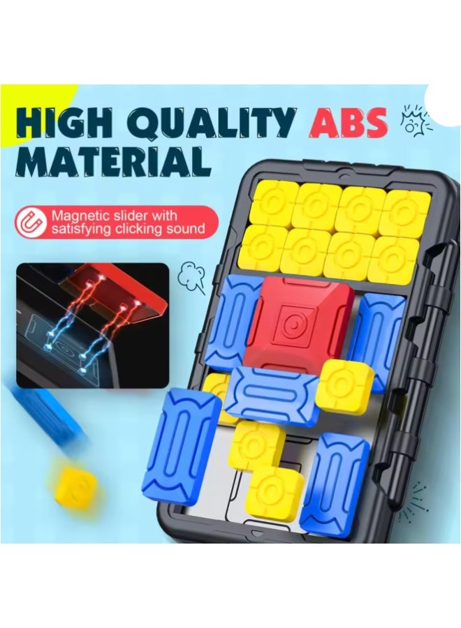 Puzzle Game for Kids Brain Teasers Puzzle Toy Tangram Jigsaw Intelligence Unblock 500+ Leveled Up Super Slide Game for All Age Gifts for 3-15 Old Kids Toys - Image 3