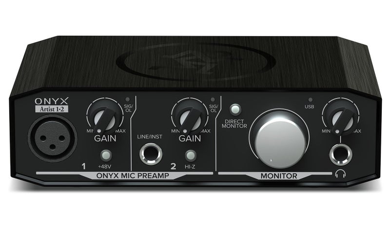 Mackie Onyx Artist 1-2 2x2 24-bit/192kHz USB Audio Interface - Image 2