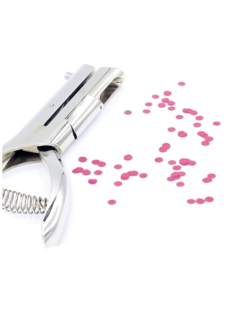 Bukela 1/8 inch Single Hole Punch 2 Inch Reach Deep Throat Heavy Duty Hole Punch Paper Punch Portable Handheld Long Hole Punch for Paper ID PVC Cards Plastic Cardboard Photos - Image 2