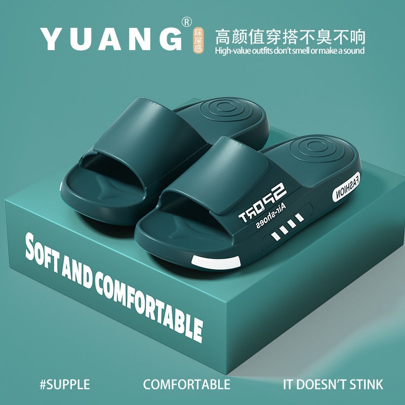 Vietnam Slippers 36-49 Exterior Size Slippers Men'S Fashionable Non-Slip Thick Bottom Eva Sandals For Outer Wear - Image 4