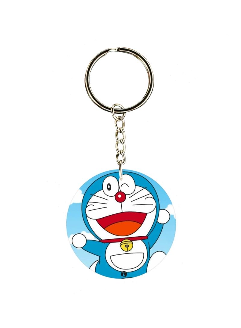 RKN Doremon Printed Keychain