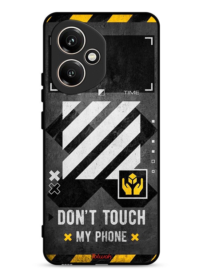 Tolwak Honor 400 Protective Case Cover Do Not Touch My Phone - Image 1