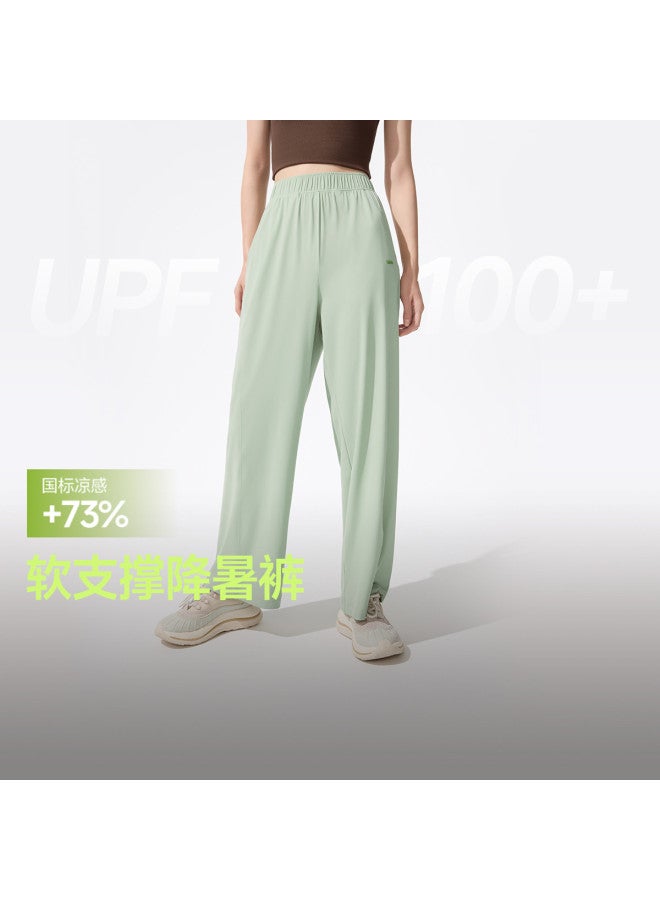Beneunder New Women'S Trousers, Casual Wide-Leg Tapered Pants, Quick-Dry Ice Silk, Slimming Outdoor Wear - Image 2