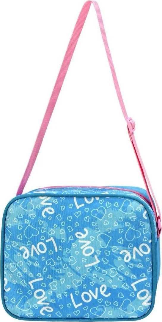 تيزجيلسين Girls Princess Elsa Colorful Printed 3 Compartment and Nutrition Elementary School Backpack and School Bag