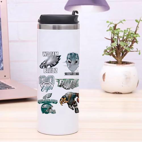 PureGlow Co 4 Sheet Cup Wraps American Football UV Dtf Cup Wraps for 16 Oz Glass Cups Tumblers, Waterproof Rub on Transfers Stickers for Wood Furniture Car DIY Crafts Decor Wrap Decals (03) - Image 5