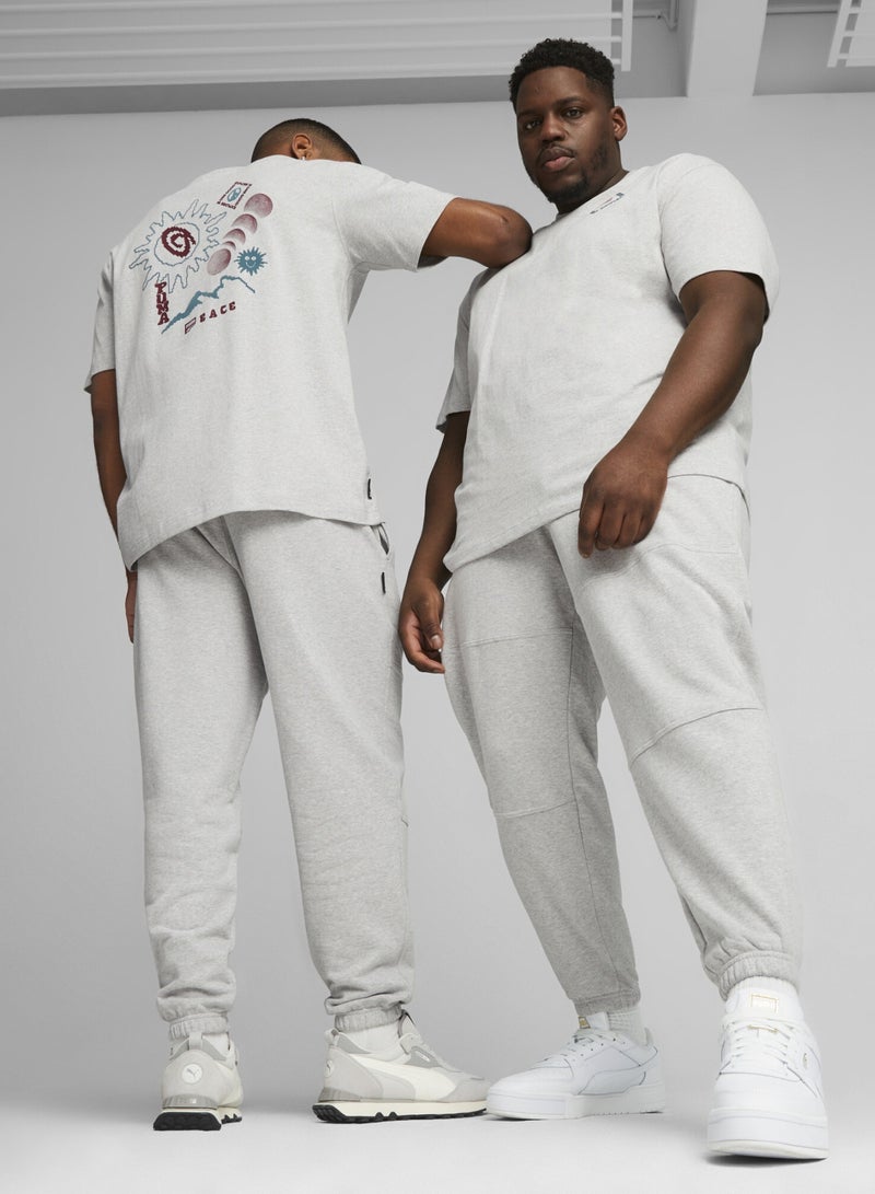 بوما تيشيرت مزين برسومات للرجال من تشكيلة Downtown - Image 1