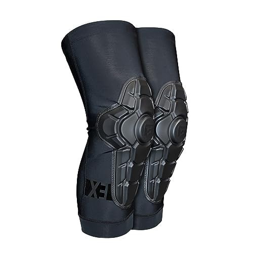 G-Form GForm ProX3 Mountain Bike Knee Guards Biking Knee Guards for Athletes Knee Compression Sleeve for Mountain Biking More Protection Pads for Knee Support Triple Matte Black XL - Image 1