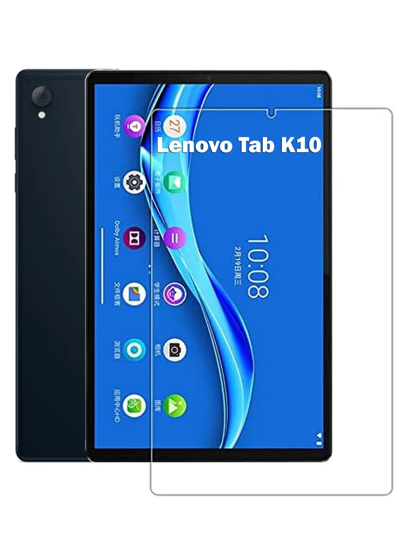 Lenovo Tab K10- 10.3 Inch Tempered Glass Screen Protector – High Transparency, Delicate Touch, Anti-Explosion, Smooth Arc Edges, Easy Installation, Screen Protector for Lenovo Tab K10- 10.3 Inch - Image 1