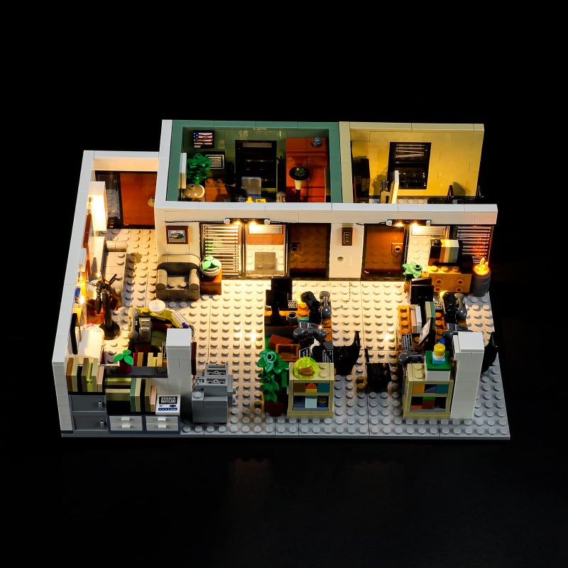 بريكسماكس مجموعة إضاءة LED Briksmax لـ LEGO-21336 The Office- متوافق مع LEGO Ideas Building Builds- لا تشمل مجموعة LEGO - Image 2