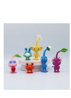 Y&D 12 Piece Pikmin  Figures,The Pikmin Action Figure Toys For Fans,Catnap Cartoon Monster Pikmin  Series Figures Model Birthday Cake Toppers  - Image 3