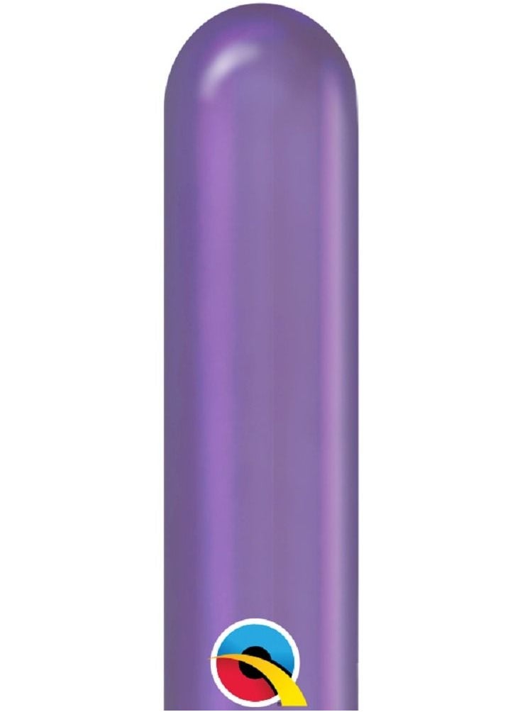 Qualatex - 260Q Chrome Purple Balloon 100Ct - Image 1