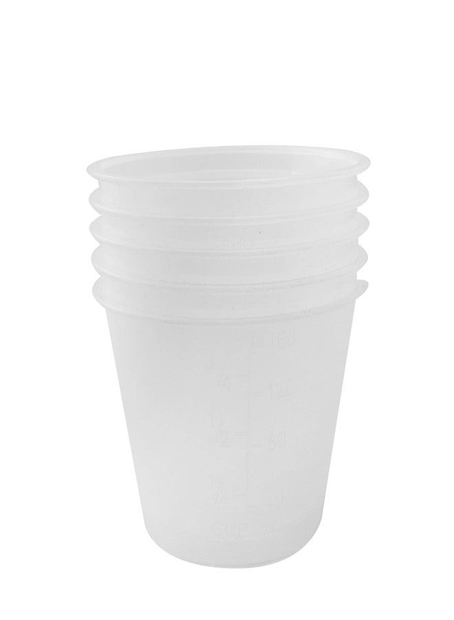 JCBIZ 5pcs Plastic Transparent Rice Measuring Cup 180ml Rice Cooker Measuring Cup for Dry and Liquid Ingredients - Image 4