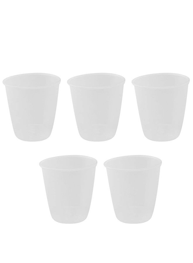 JCBIZ 5pcs Plastic Transparent Rice Measuring Cup 180ml Rice Cooker Measuring Cup for Dry and Liquid Ingredients - Image 2