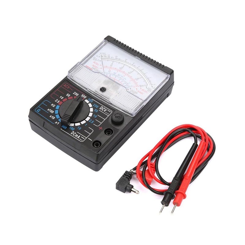 Global standard quality Professional Analog Pointer Multimeter AC DC Voltage Current Resistance Tester for Electricians Engineers 18 Gears 21 Ranges Durable ABS Plastic Wide usage compatibility - Image 2