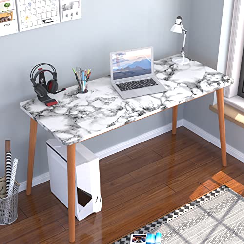 VOLEAAR Marble Contact Paper 23.7 x 393.7 Inches Peel and Stick Wallpaper Vinyl Film Self Adhesive Removable Waterproof Wall Paper for Countertop Cabinet Backsplash Shelf Liner - Image 5