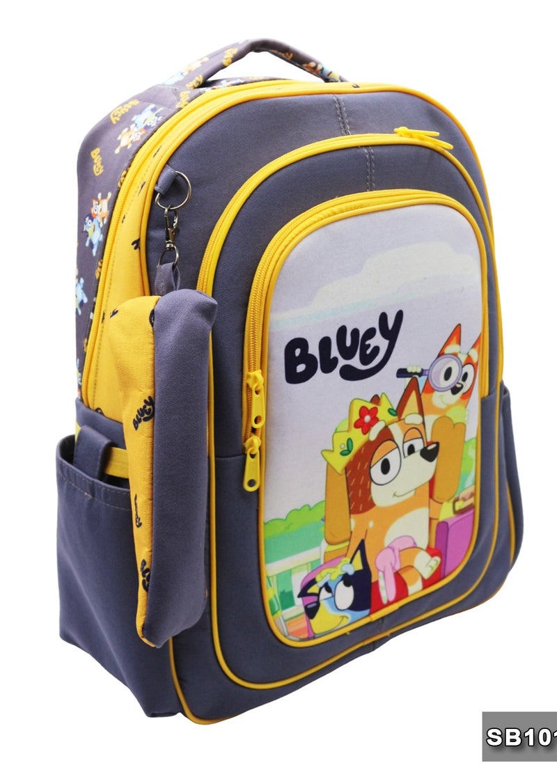 Gharibo Bags School backpack Size 17 Bluey2  - Image 3