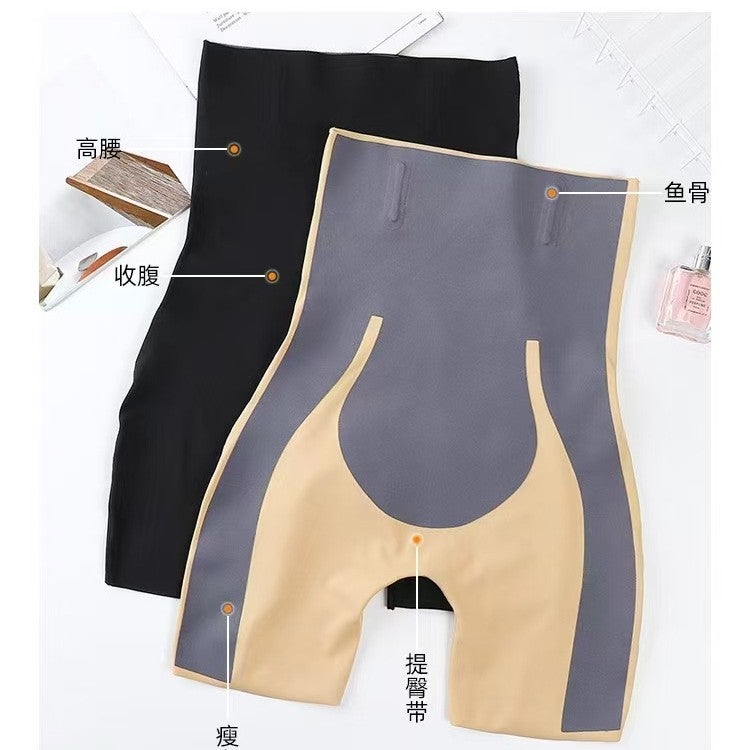 Kaka Generation Underwear Fishbone Style 5D Suspension Pants Yoga Shark High Waist Shapewear Tummy Control Shorts Anti-Exposure - Image 2
