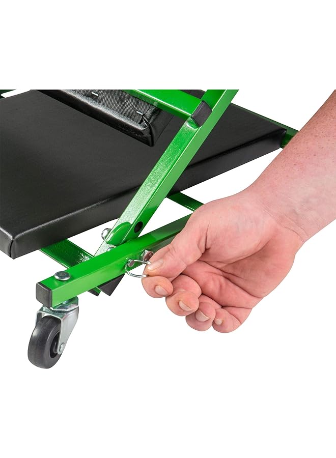 Generic C-2036Dg Black/Green 300 Lbs Mechanic Creeper  - Image 3