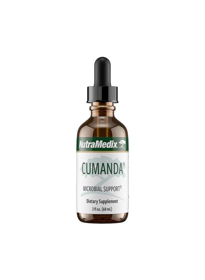 Nutramedix Cumanda Liquid Immune Support Supplement - Herbal Tincture to Promote Microbial, Digestive & Gut Health for Women & Men - Made with Huacapurana Tree Bark Extract (2oz / 60ml) - Image 1