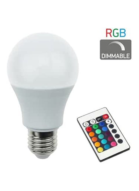 Rgb LED Bulb 3 W With Remote Control