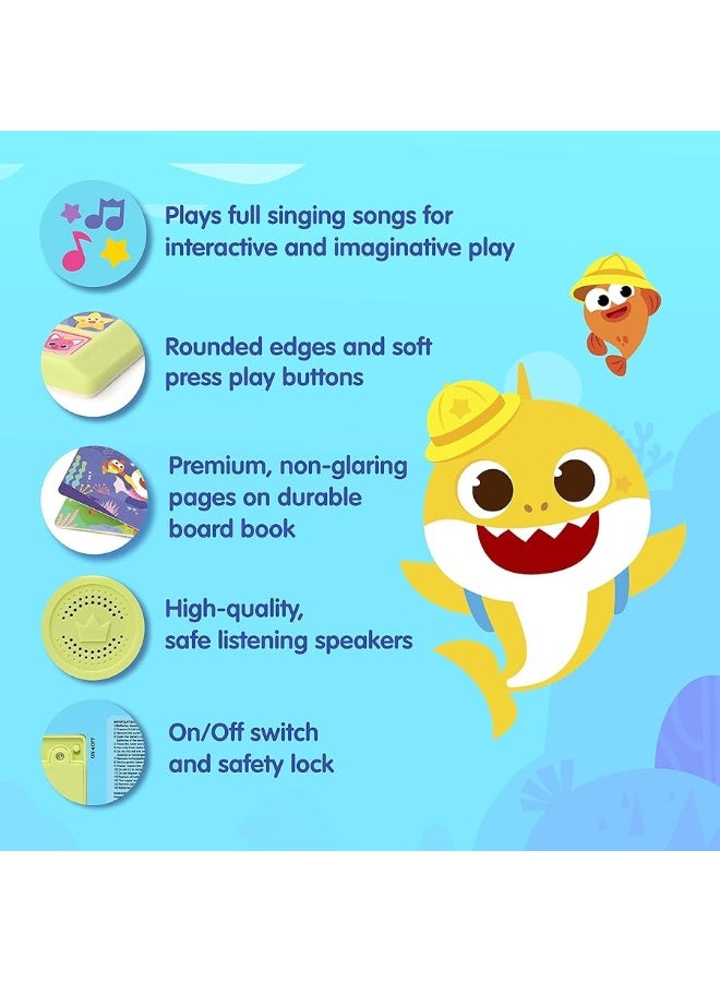 Pinkfong Baby Shark Nursery Rhymes 10 Button Sound Book| Learning & Education Toys | Interactive Baby Books for Toddlers 1-3 | Gifts for Boys & Girls - Image 3