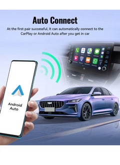 Xuda NEW Wireless CarPlay Android Auto Wireless Adapter Smart Mini Box Plug And Play WiFi Fast Connect Universal  - Image 3