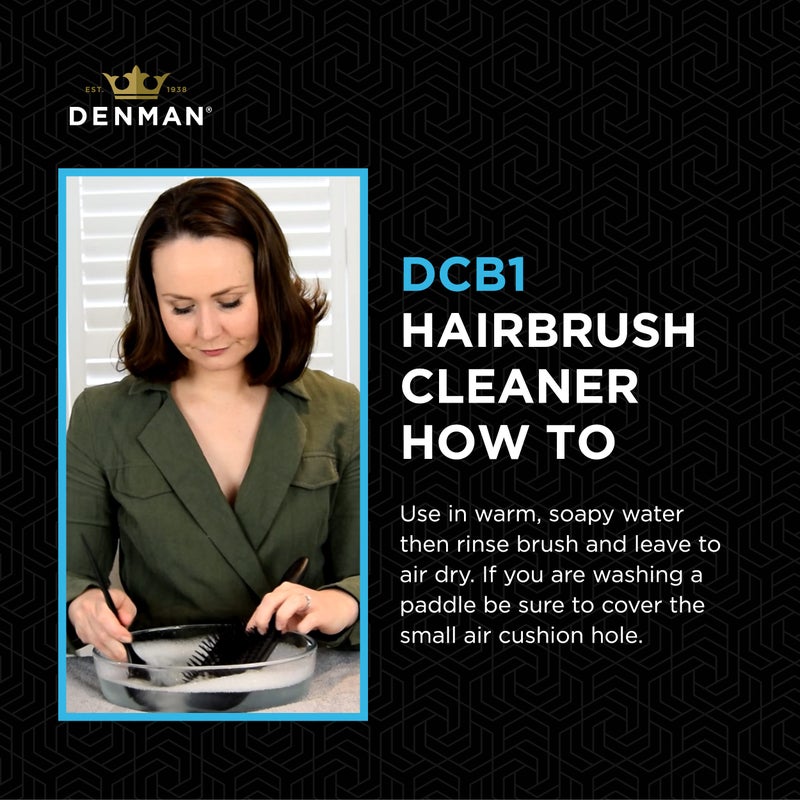 Denman Hairbrush Cleaning Brush for Effective Hairbrush Cleaning, DBC1 - Image 4